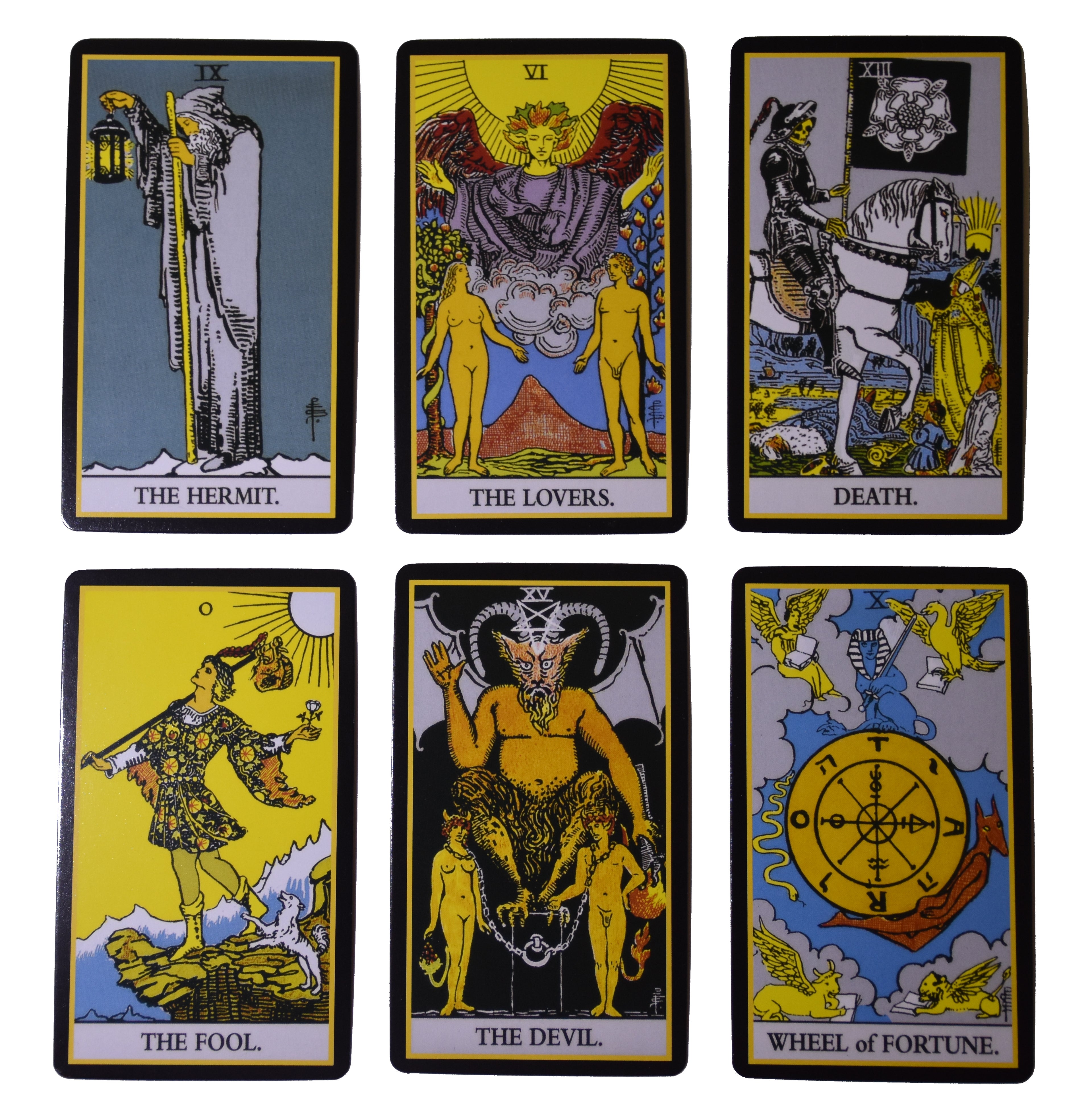 Tarot clásico negro